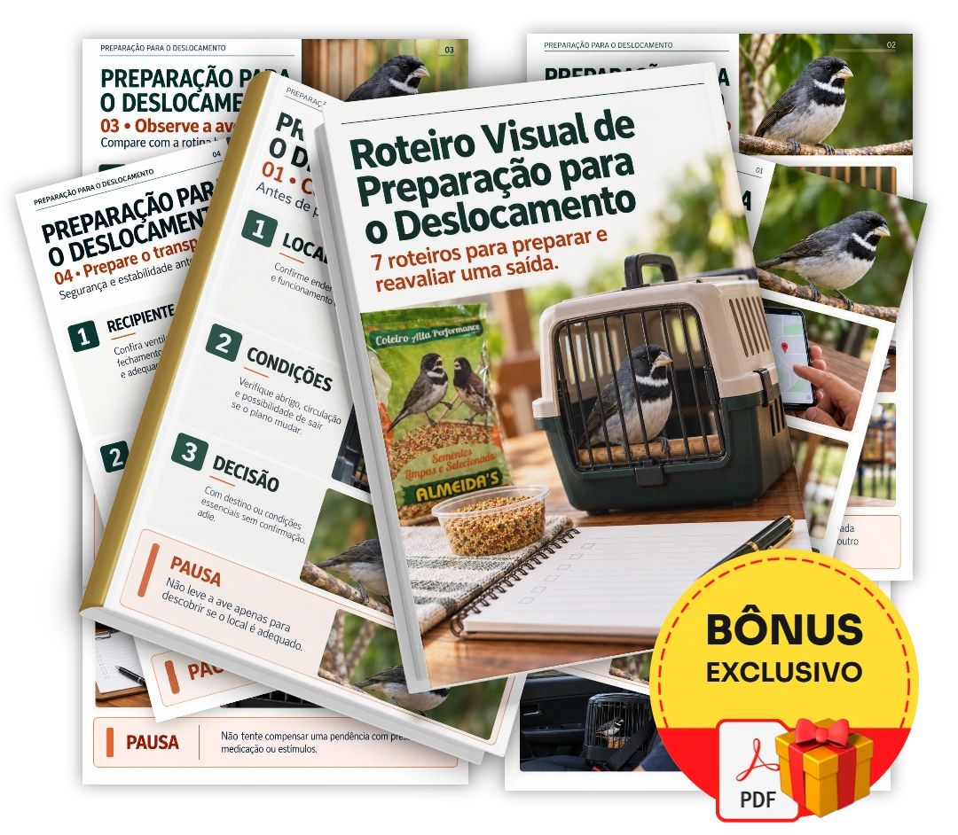 Roteiro Visual de Preparação para o Deslocamento